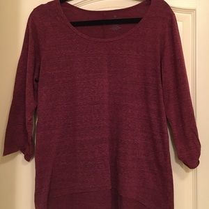 3/4 length sleeve shirt